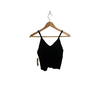 Elegant Black Camisole Top